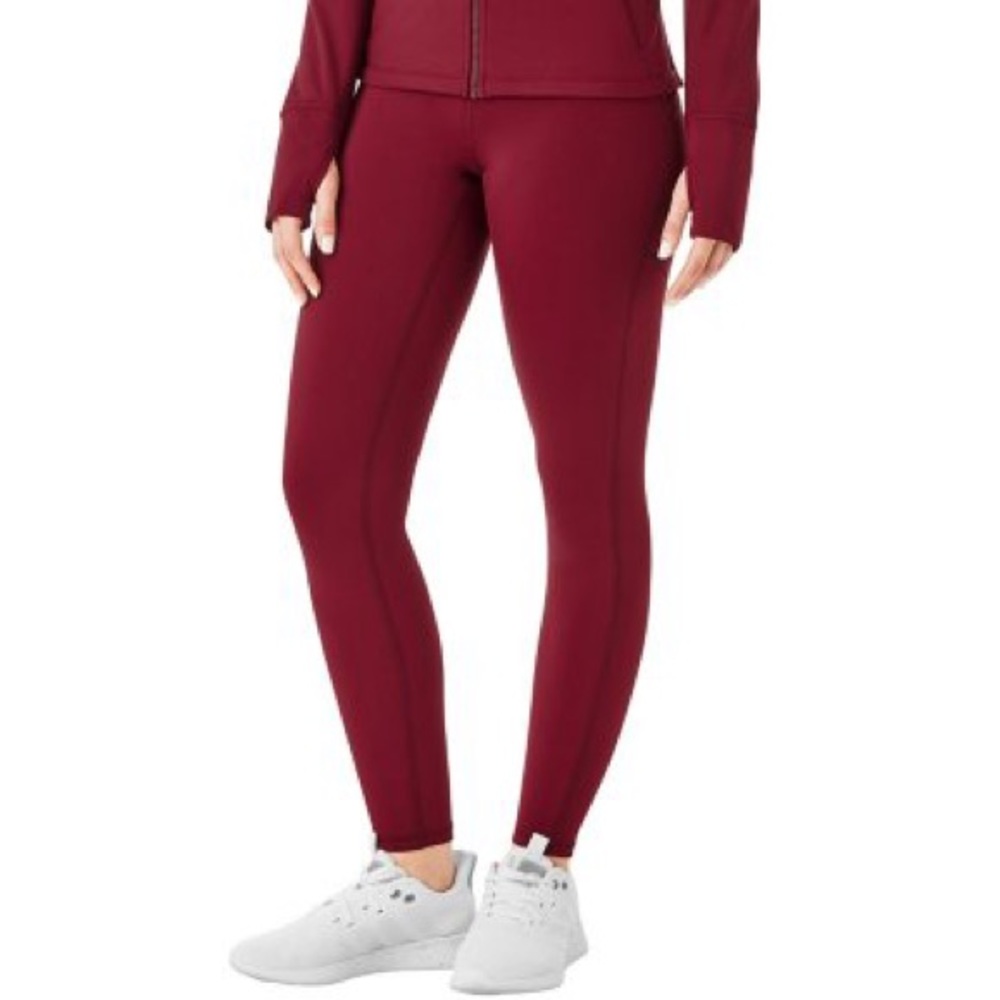 Member’s Mark Women’s high-rise warm leggings, Velvet Plum, Size Large,NWOT